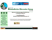 Tablet Screenshot of bioremediationgroup.org